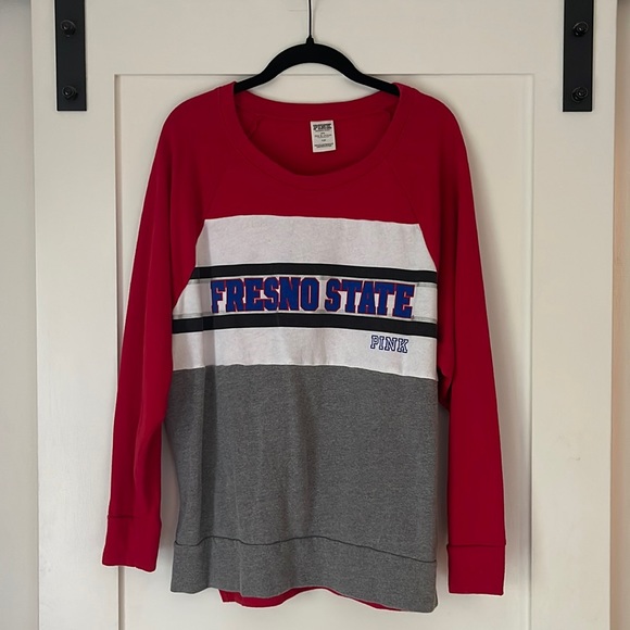 Victoria’s Secret PINK Fresno State Bulldogs Crewneck - Picture 1 of 5